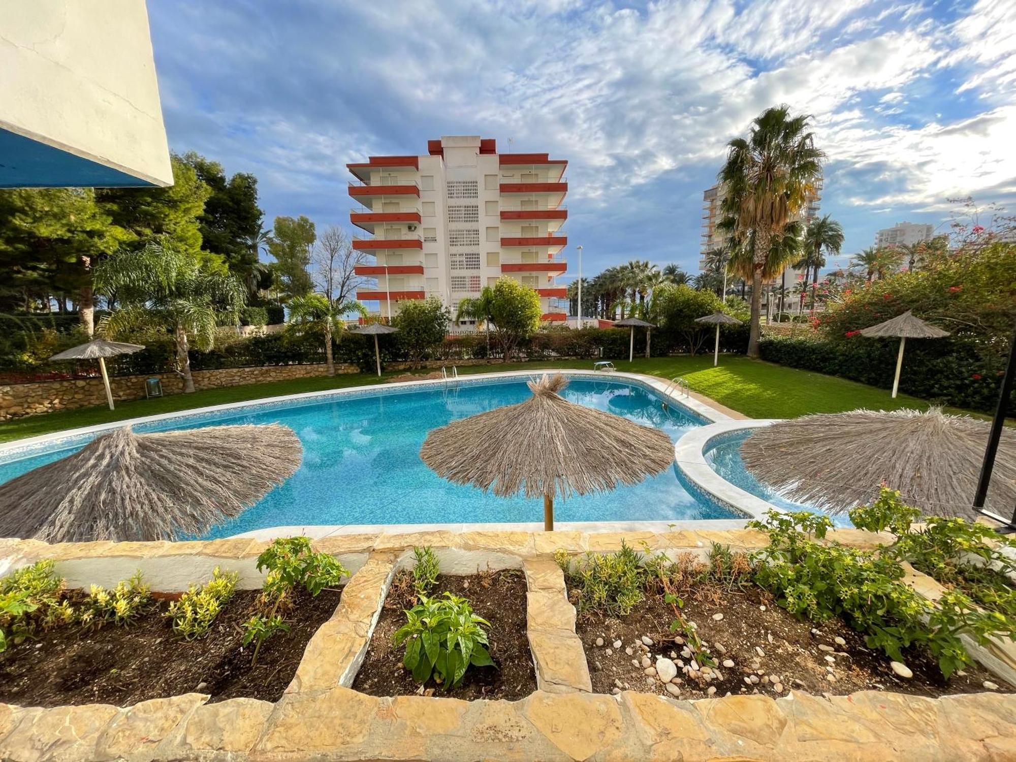 Vive El Mediterraneo - Apartamento Con Piscina En Cullera Ngoại thất bức ảnh